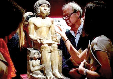 تمثال "سخم كا" الذي ثار الجدل حوله مؤخرا